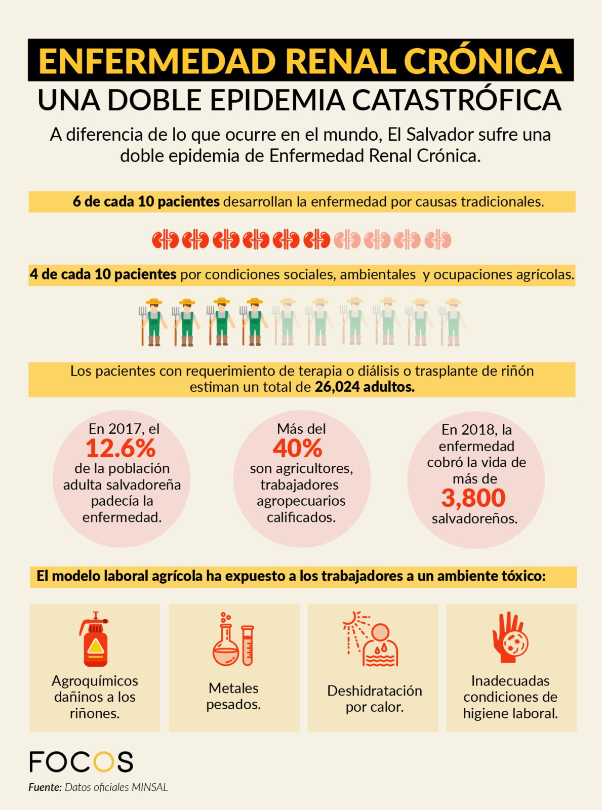 Enfermedad Renal Crónica, Una Doble Epidemia Catastrófica - FOCOS