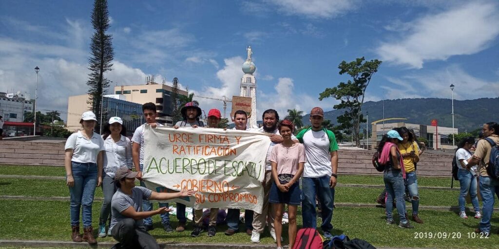 Equipo impulsor del Acuerdo Escazú El Salvador