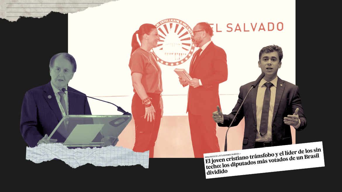 Bukele avala su modelo de seguridad en un foro con líderes conservadores y de ultraderecha